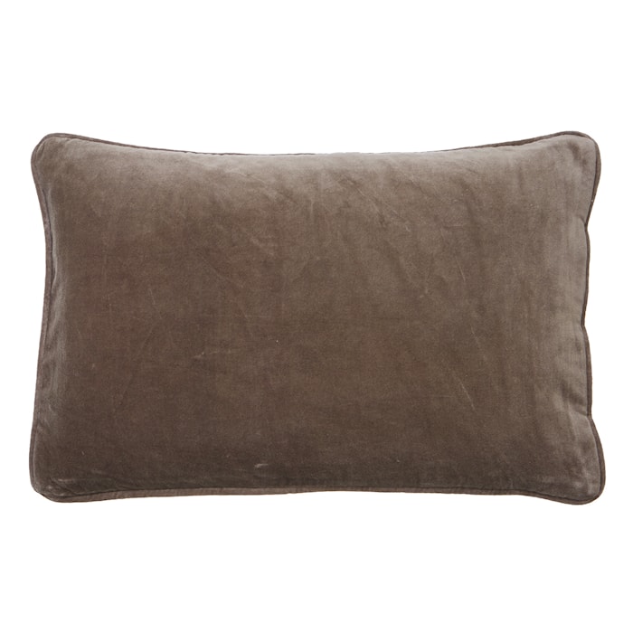 Velvet Kuddfodral 33x50 cm Mörkgrå