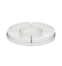 Serve Serveringsfat 6 delar Ø30 cm Porslin Vit