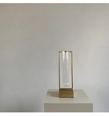 Tate Mini Vase Glass og Messing