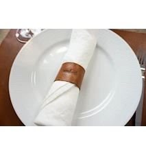 Set de table avec rond de serviette cuir