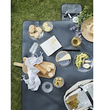 Piknik Skål Transparent 12cm 4-pakning