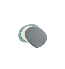 Raw Silicone Glasunderlägg 12,2x10 cm 6-pack Ljusgrå