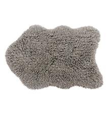 Woolable Woolly teppe vaskbart 75 x 110, Sheep Grey