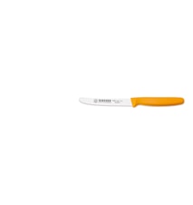 Universalkniv med Tannet Egg 11 cm Stål/Plast Gul