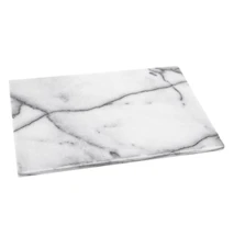 Rectangular tray marble