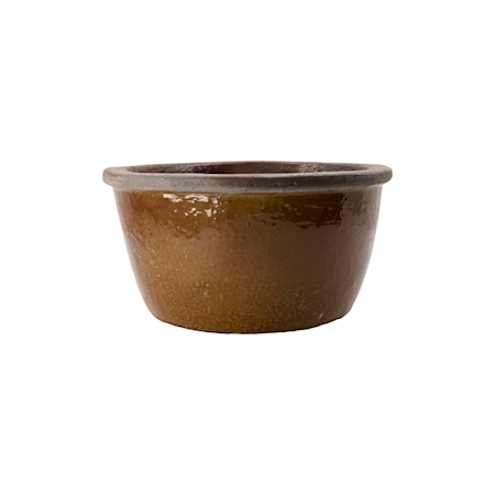 Plantekasse Whai Sennepsgul 37x17 cm