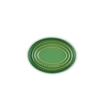 Oval Grytskedshållare 16x11,9 cm Stengods Bamboo Green