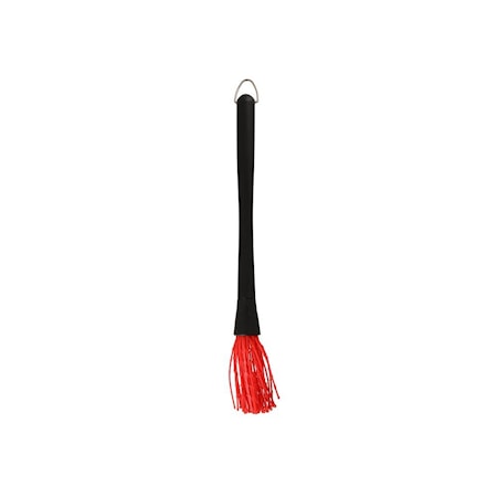 Grillbørste 41,5 cm Silikone Rød/Sort