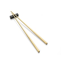 Chopsticks 2 pc 23cm Brass/Satin