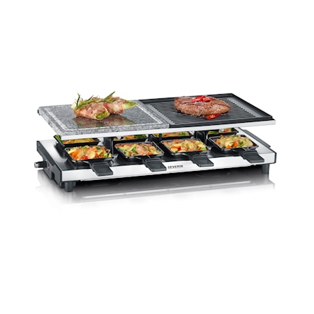 Severin Raclettegrill Deluxe 8 pannor
