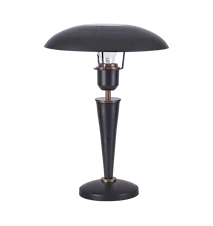 Lámpara de mesa Opal 34 cm negro