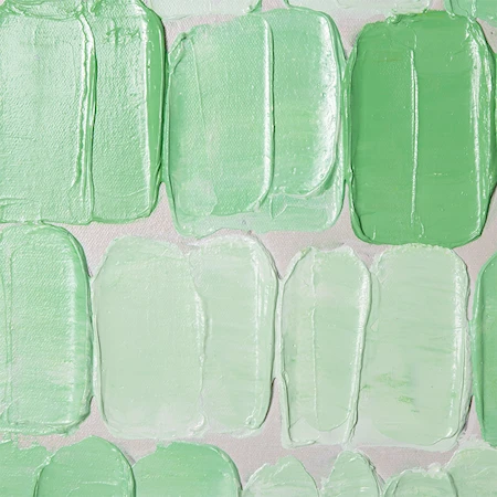 Kehystetty Taulu Vihreä palette abstract 75 x 100 cm