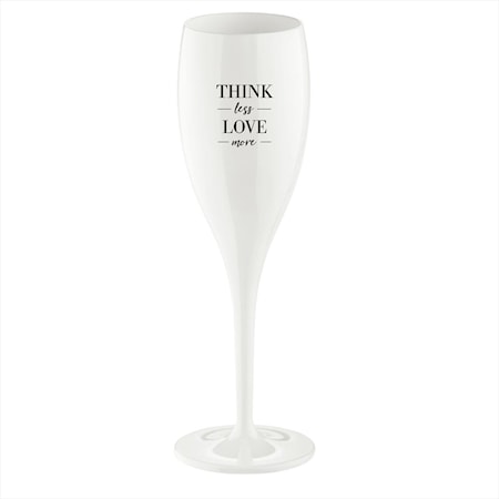Cheers Champagneglas 10 cl 6-pak Think Less Love More