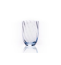 Swirl Drikkeglass Light blue