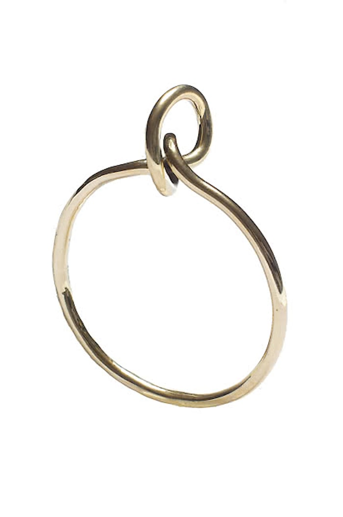 Grinda serviettring brass 40 x 40 mm 4-pakning