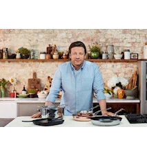 Jamie Oliver Premium Copper gryte 20 cm + lokk