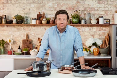 Jamie Oliver Premium Copper Gryta 20cm +lock