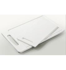 Set de 2 Planches Plastique Blanc