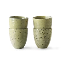 Gradient Ceramics Tasse Gelb 4 Stk