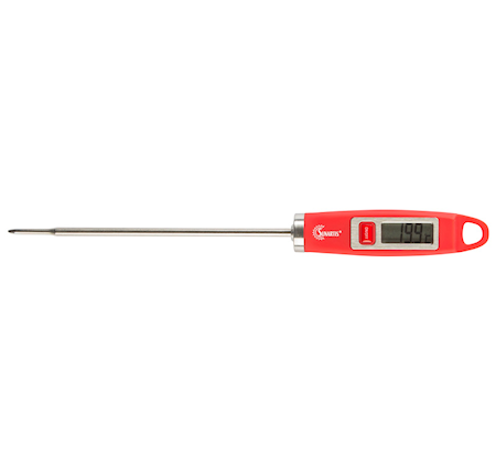 Thermomètre de cuisine numérique rouge