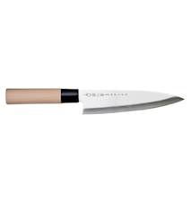 Houcho Chef's Knife Wooden Handle Magnolia 17 cm