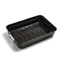 Oven Pan with Grid 40x28x8
