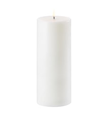 Pillar LED-Kerze 10,1 × 25 cm Weiß