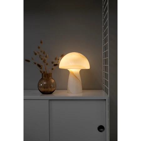 Fungo Tafellamp Beige 22 cm