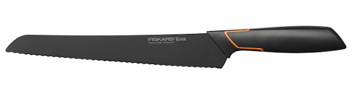 Edge Bread Knife Serrated Black 23 cm