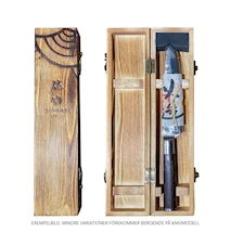 Kuro Cuchillo de Pan 25cm en caja de madera