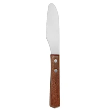 Cuchillo para mantequilla mango de madera 11 cm