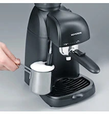 Machine à espresso noir 800W