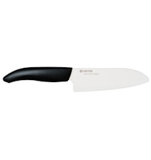 Cuchillo de cocinero cerámica blanco hoja 13 cm