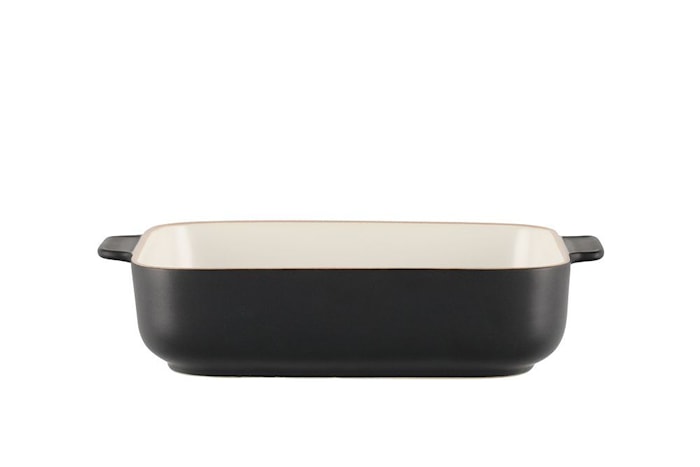 Ugnsform 1 liter 23,5x15,5 cm Stengods Svart