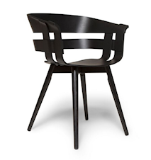 Wick stol – Svart/svart