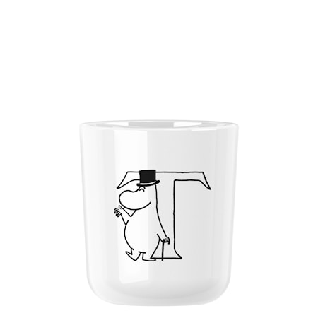 T Moomin ABC Krus 20 cl Hvid