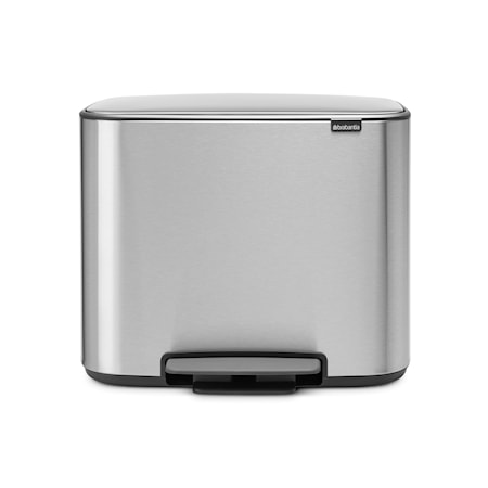 Brabantia Bo Soptunna med Pedal Silver 36 L