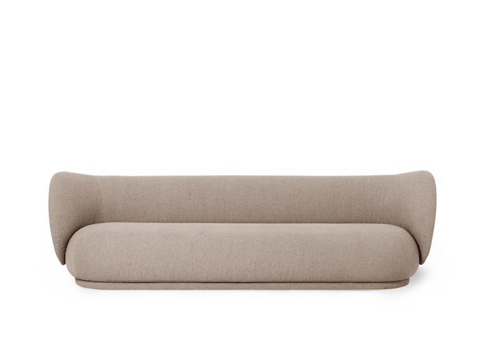 Rico Soffa 4-sits Bouclé Sand