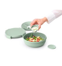 Make & Take Salatschüssel 1,3 Liter Jadegrün