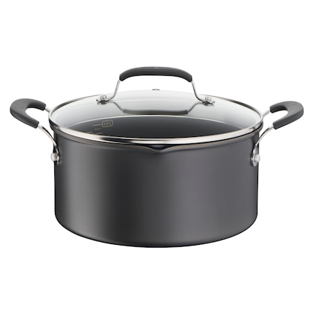 Cocotte Jamie Oliver Quick & Easy 3 L Hard Anodised avec couvercle