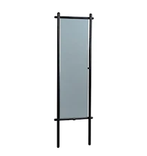 Milford Golvspegel Svart Ek 52x180 cm