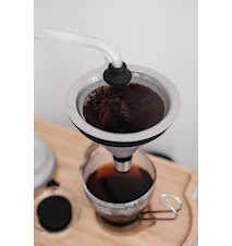 Barisieur Kaffebryggare Vit/Gummiträ