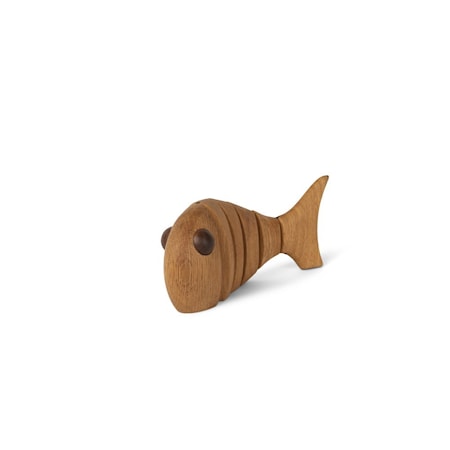 The Wood Fish Trädekoration 22 cm Ek