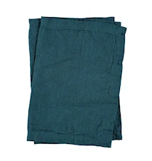 Placemat Washed Linen 2-pack - Petrol