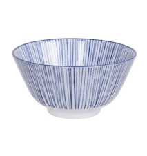 Nippon Blue Tayo Bowl Lines 15 cm