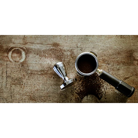 Espresso Kaffetamper Flat 58 mm 650 g Rustfritt stål