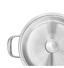 Multi-Ply Stainless Steel Gryta 24cm / 4.91L Uncoated