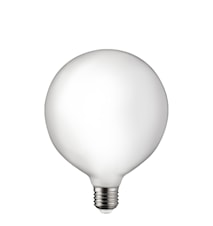 Pære E27 LED 3-trin dæmpbar Glob 125 Opal 0,4-7W