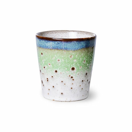 70s ceramics Kaffemugg 18 cl Ø7,5×8 cm Keramik Comet