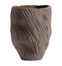 Mud Vase 25 cm Chocolate